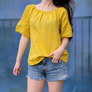 Terzo Millennio Linen Blouse